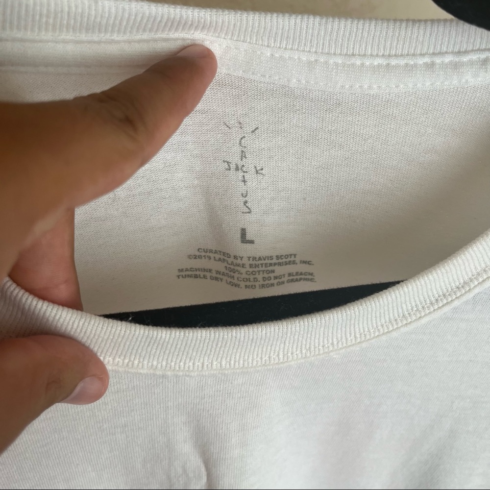 Cactus Jack Highest In The Room T Shirt - Picture 3 of 3